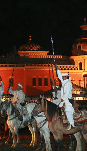 Fantasia at Chez Ali, Marrakech Fantasia at Chez Ali, Marrakech